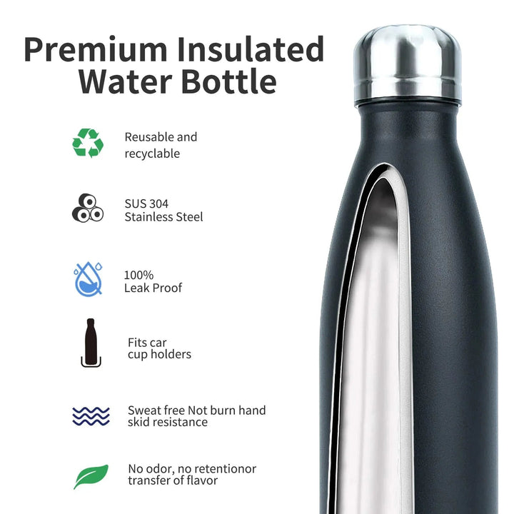 500 ml stainless steel bottle with vacuum insulation | Stornfield