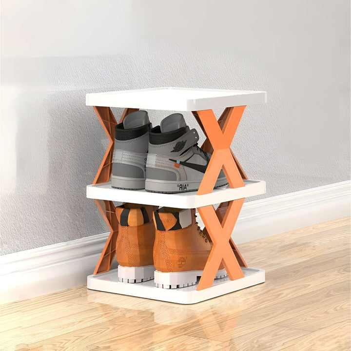 FlexiRack Shoe Organizer - Multifunctional Multi-layer Folding Shoe Rack | Stornfield