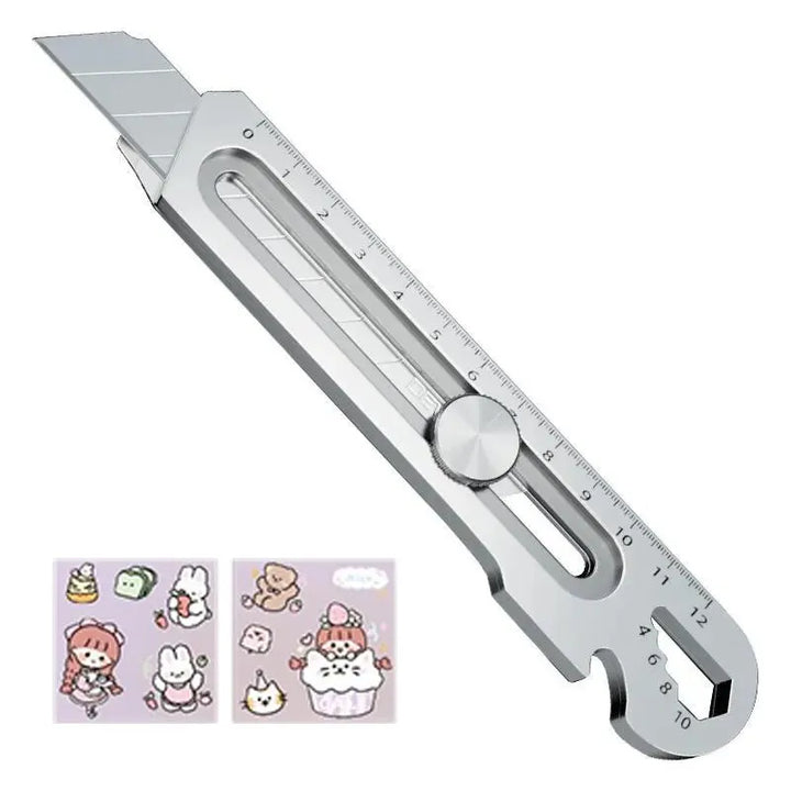 6in1 Multipurpose Stainless Steel Retractable Heavy Duty Snap-Off Blade | Stornfield