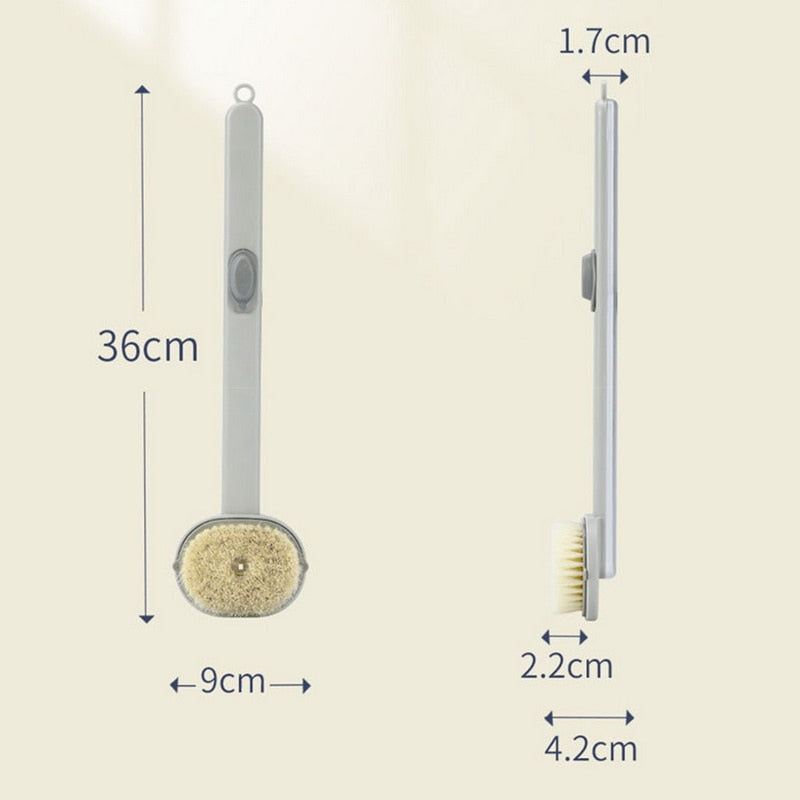 Long Handle Liquid Bath Brush | Stornfield