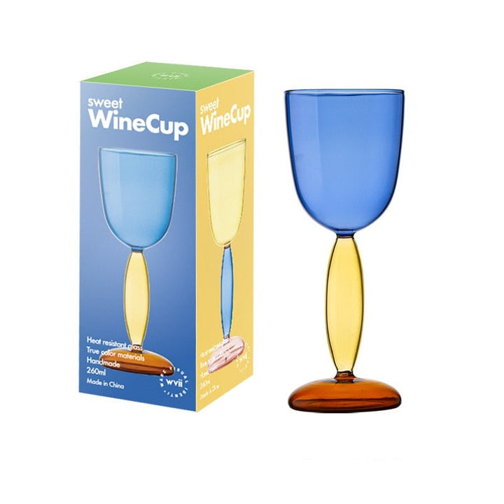 Stornfield | 3-Color Borosilicate Glass - Wine Glass