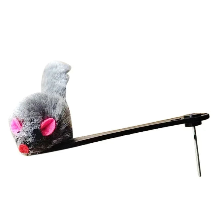 Stornfield Interactive Cat Toy with Rotating Mouse & Scratching Area
