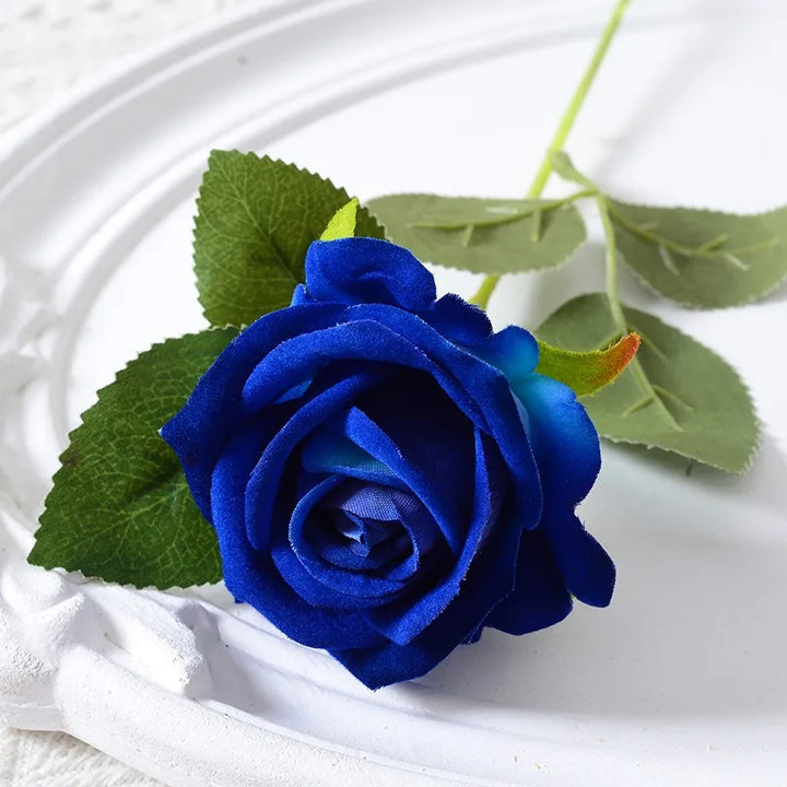 Stornfield | 20 Pieces Realistic Velvet Silk Rose Bouquet