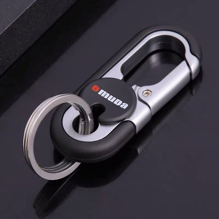 Stornfield | Steel Secure Double Ring Hook Keychain