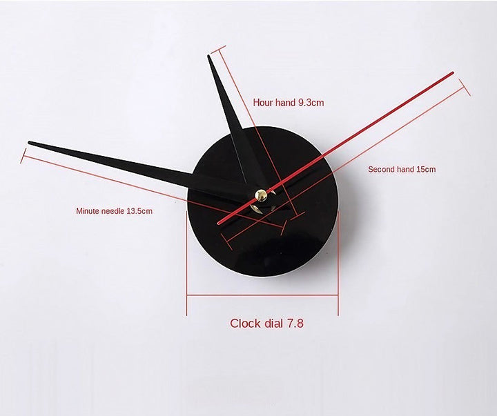 Stornfield | 3D-LED Wall Clock – DIY Frameless Design