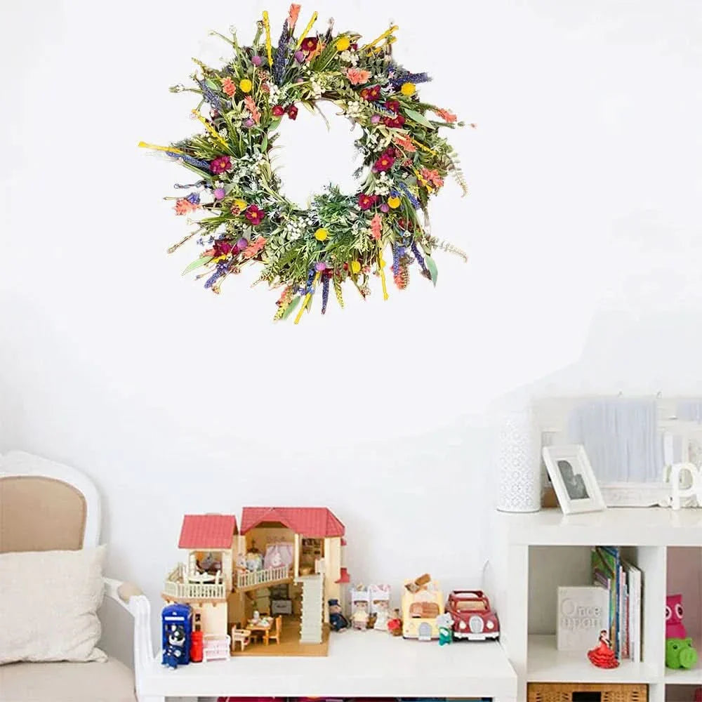 Stornfield | Handmade Floral Door Wreath for Indoor and Outdoor