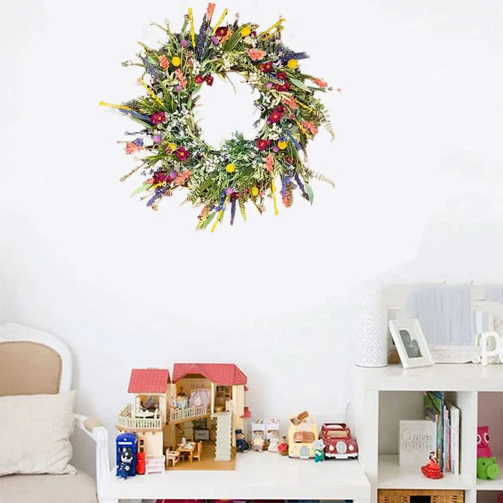 Stornfield | Handmade Floral Door Wreath for Indoor and Outdoor