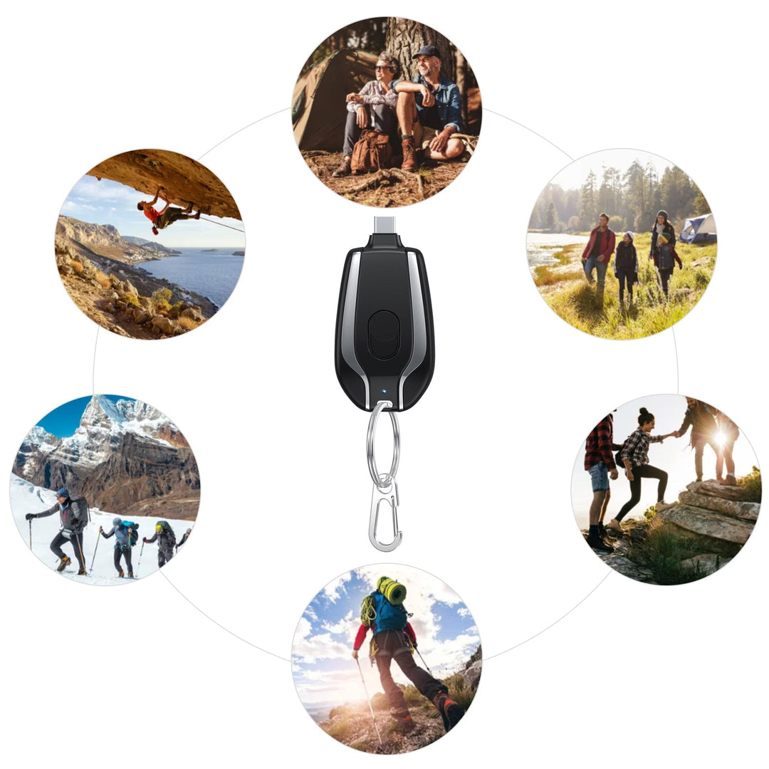 Power bank keychain 1500 mAh waterproof | Stornfield