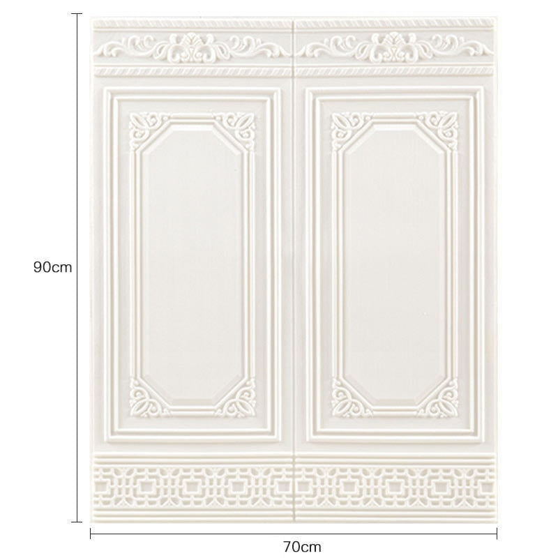 3D Self-Adhesive Antique Accent Wall Sticker | Stornfield