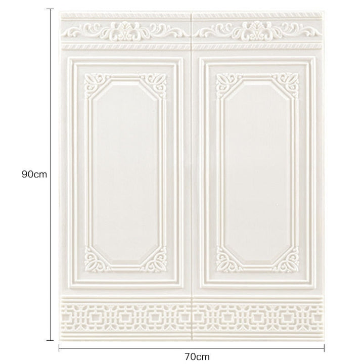 3D Self-Adhesive Antique Accent Wall Sticker | Stornfield
