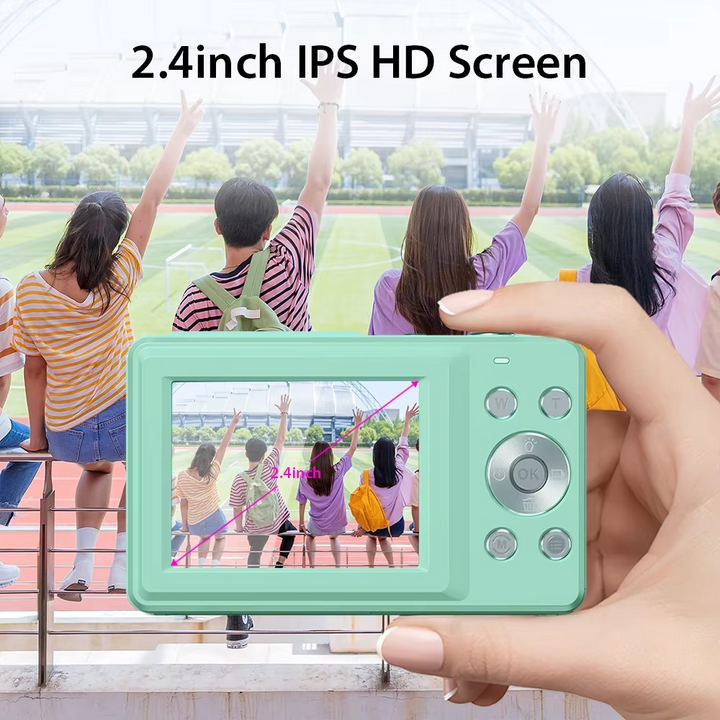 Stornfield | High-Resolution Kids' Digital Camera - 1080P HD, 44MP with 16X Zoom