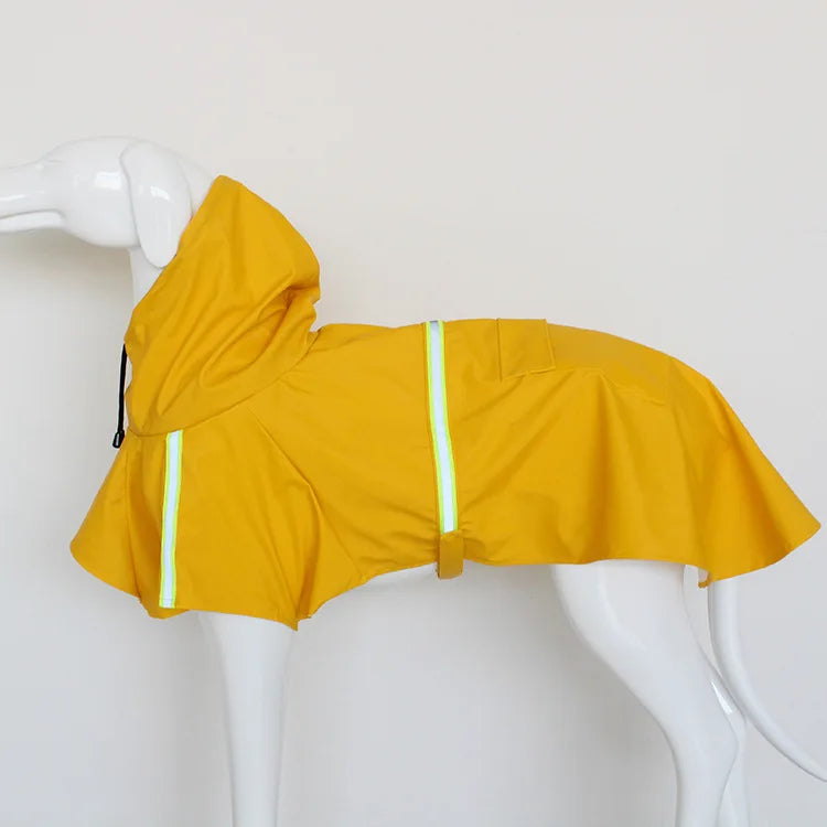 Waterproof Dog Raincoat with Hood & Reflectors Stornfield