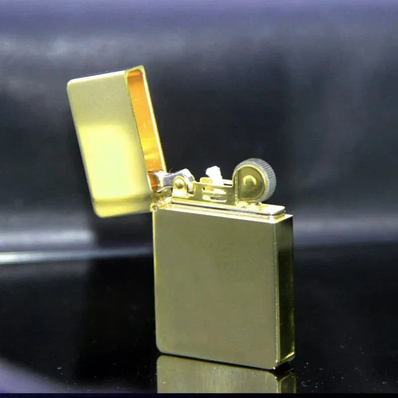Classic Vintage Brass Windproof Lighter | Stornfield