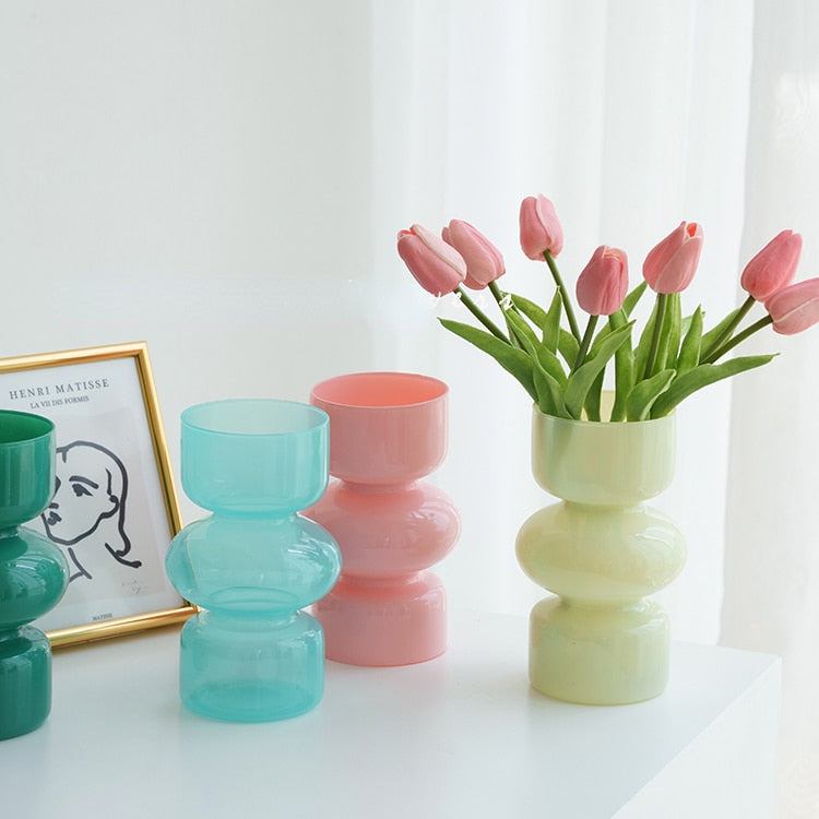 Stornfield | Animal Glass Vase - Multicoloured