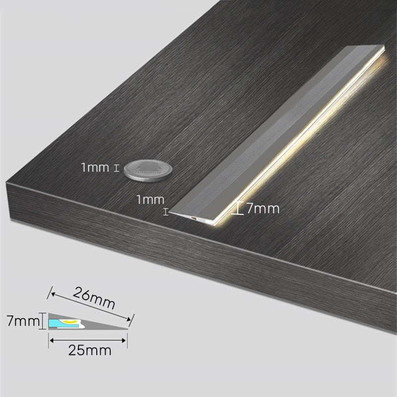InvisiStornfielde Surface Aluminum Thin Light Panel | Stornfield