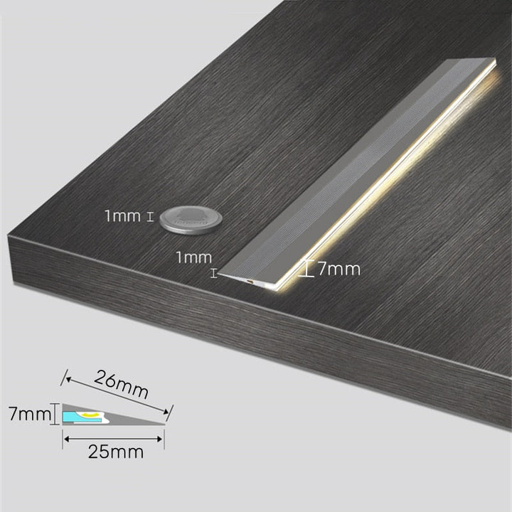 InvisiStornfielde Surface Aluminum Thin Light Panel | Stornfield