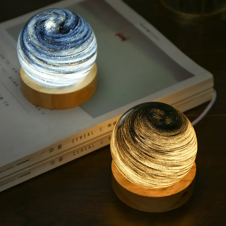 3D Crystal Planets Atmosphere Night Lamp | Stornfield