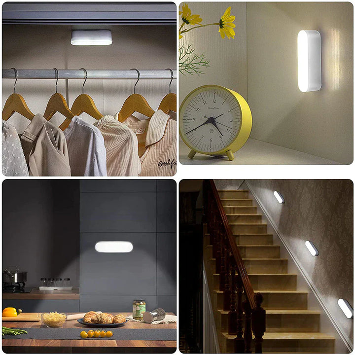 Rechargeable Minimalist Oval Wall Lamp | Stornfield