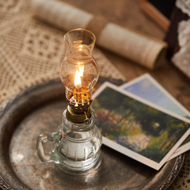 Vintage Kerosene Oil Lamp | Stornfield