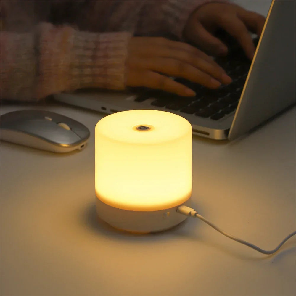 Stornfield | Creative USB Bedside Lamp - Touch Dimmable LED Night Light for Bedroom and Student Dormitory