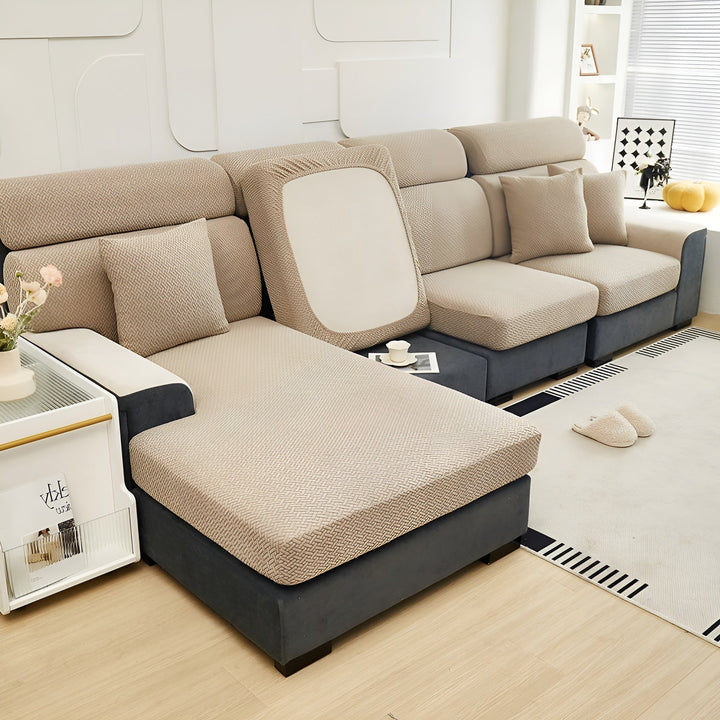 Elastic Sofa Cover – Water-Repellent and Tailored | Protective Cover Made from Stretch Fabric | Stornfield