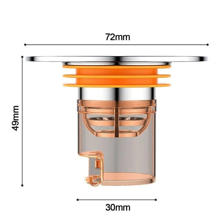 Stornfield | Magnetic Self-Closing Anti-Odor Bathroom Strainer Cover