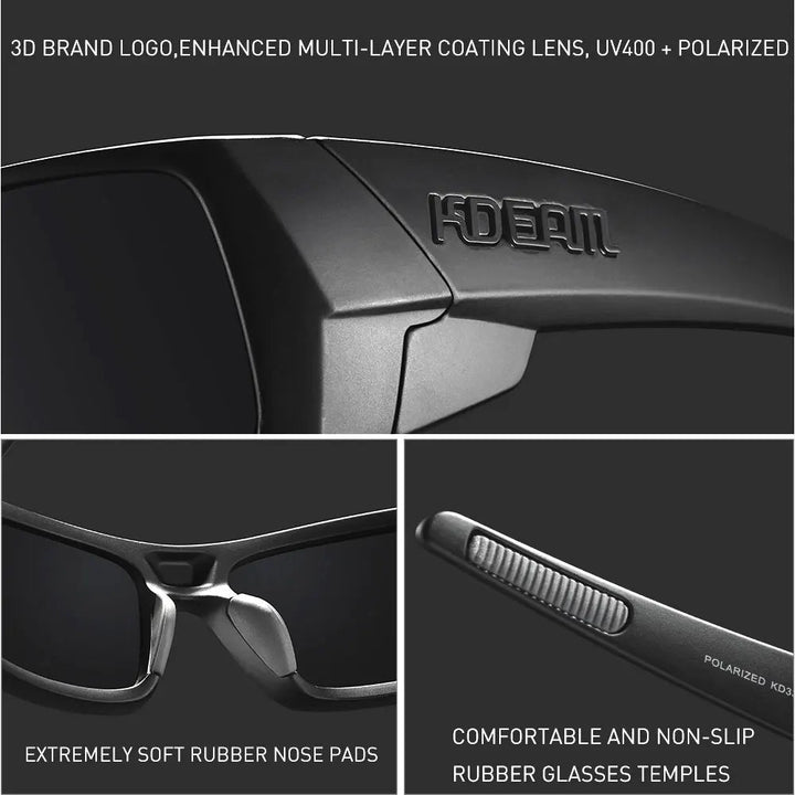 Photochrome Sunglasses Black Frame with Case | Stornfield