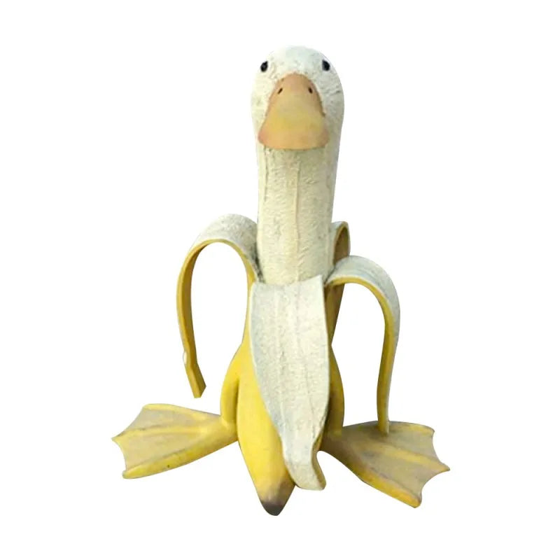 Stornfield | Banana Duck Sculpture | Playful Garden Decoration!