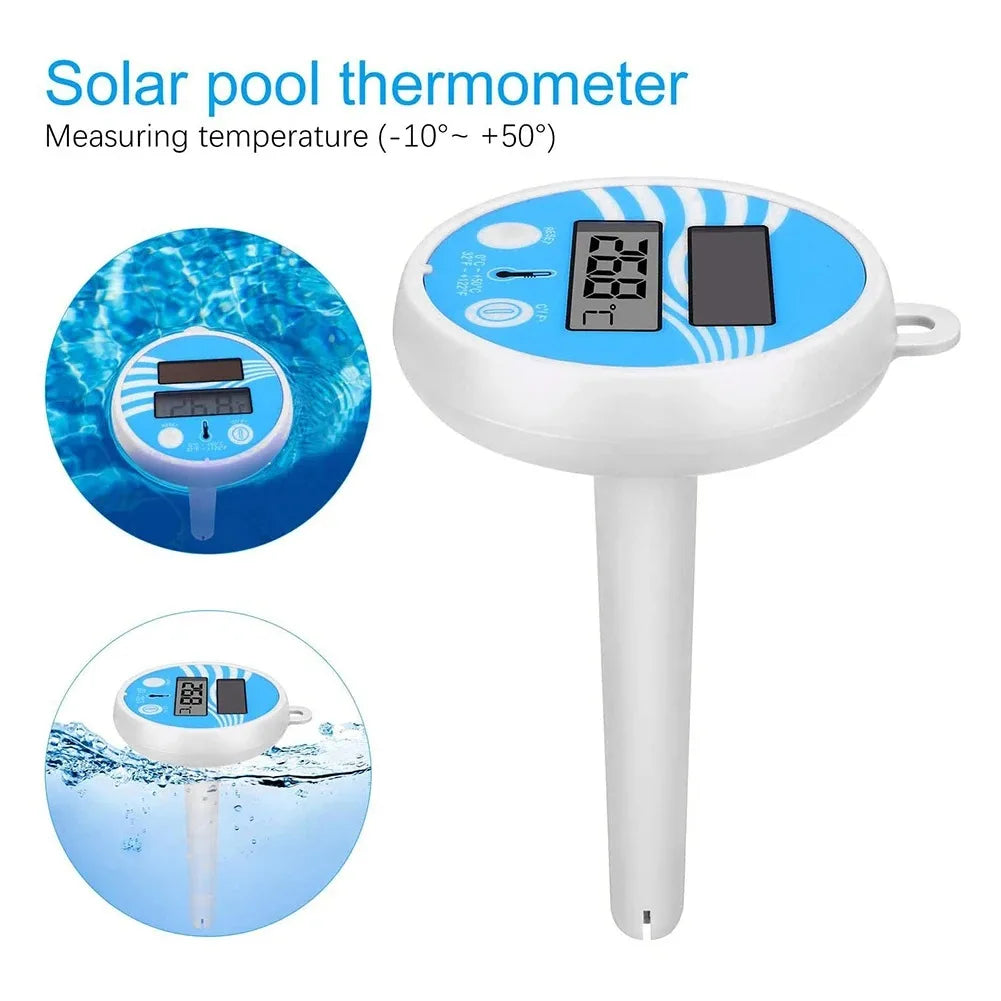Stornfield | Aquadia Pool thermometer | Floating & Robust | Accurate temperature display | For pool & whirlpool