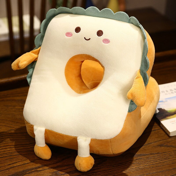 Funny Toast Nap Pillow | Stornfield