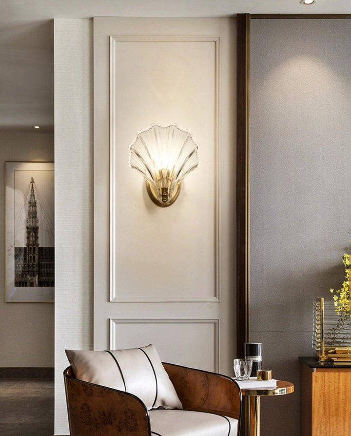 Shell wall lamp - Bring maritime elegance into your home | Stornfield