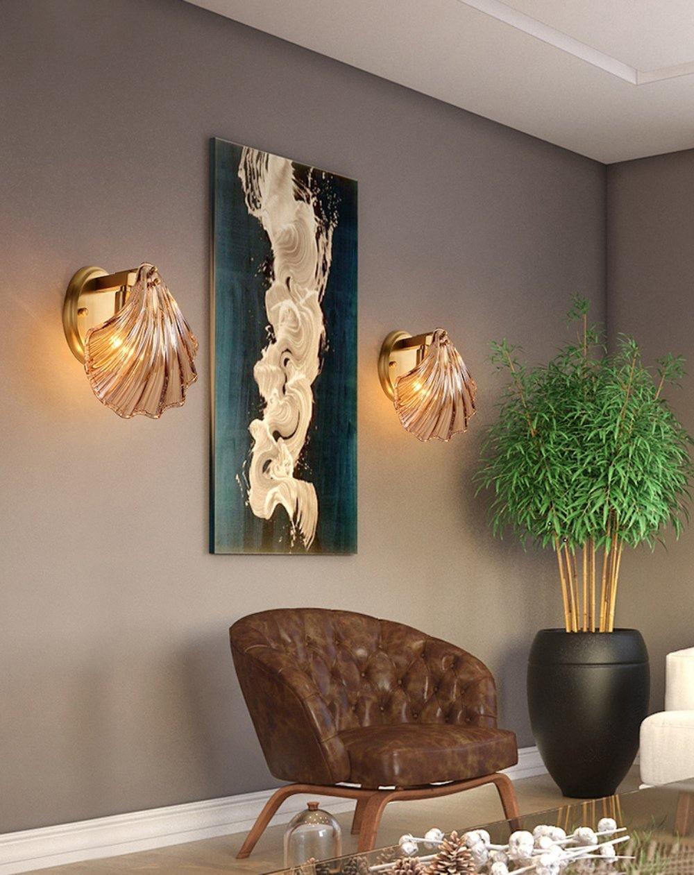 Shell wall lamp - Bring maritime elegance into your home | Stornfield