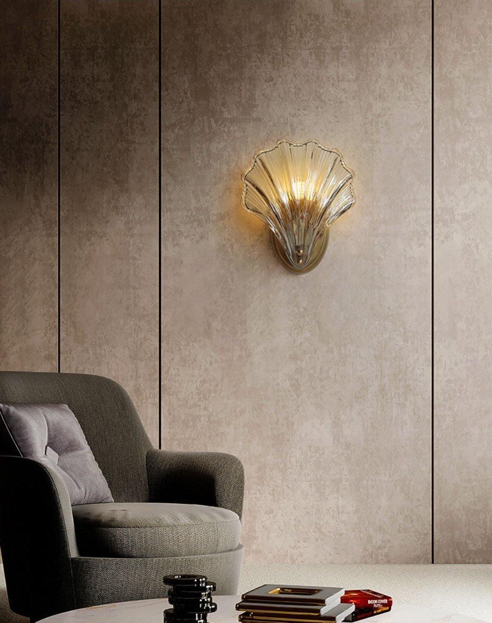 Shell wall lamp - Bring maritime elegance into your home | Stornfield