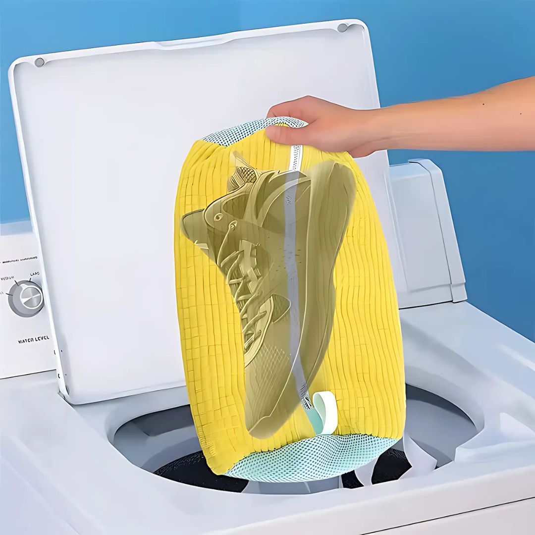 ShoeGuard | Shoe Washing Machine Bag – Protective Padding – Mesh Fabric – Sneaker Care Bowl