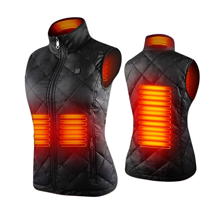 Stornfield | Heated vest for women with dual control and 9 heating zones – comfort and warmth for every season