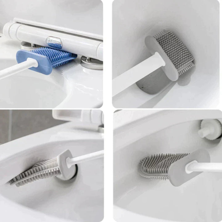 Silicone toilet brush with wall holder – Ultimate hygiene solution | Stornfield