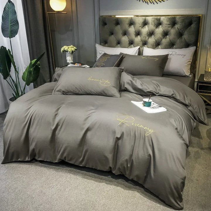 Luxury Duvet Cover with Elegant Embroidery – Soft, Breathable and High Quality | Stornfield