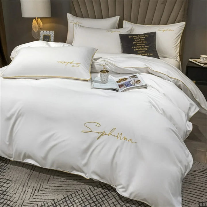Luxury Duvet Cover with Elegant Embroidery – Soft, Breathable and High Quality | Stornfield