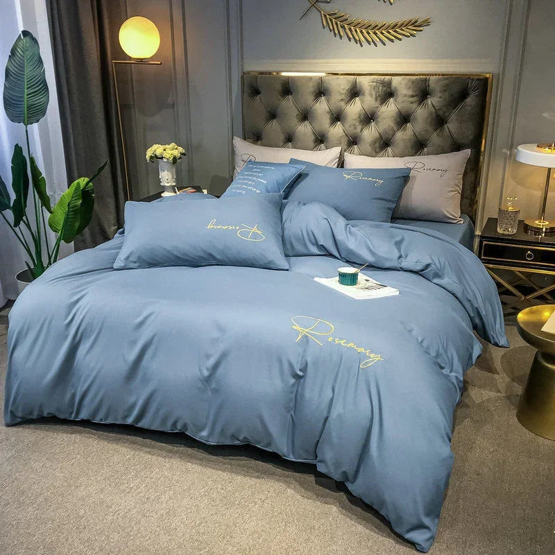 Luxury Duvet Cover with Elegant Embroidery – Soft, Breathable and High Quality | Stornfield