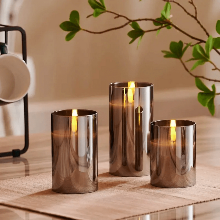 Stornfield | CANDLY™ Three-Piece Set – Realistic LED Candles