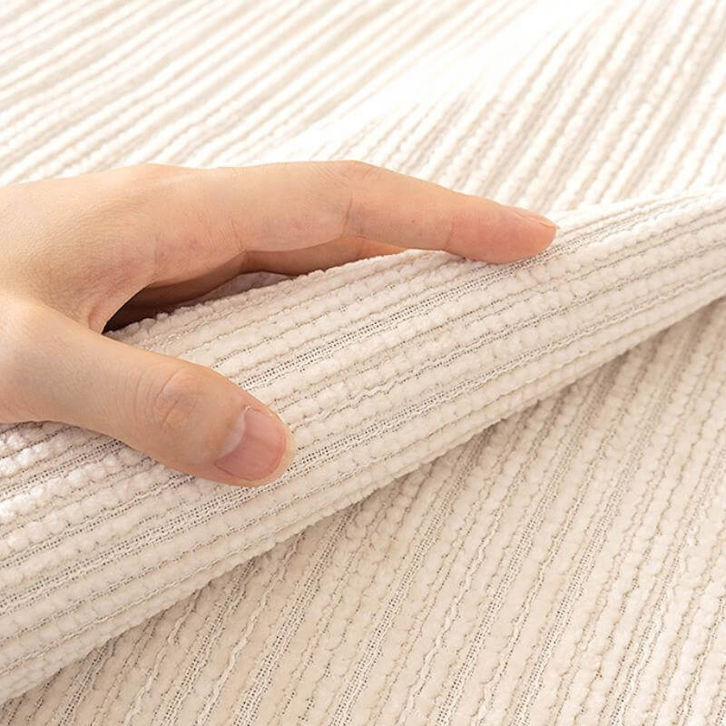 Simple Solid Color Chenille Scratch-resistant Couch Cover | Stornfield