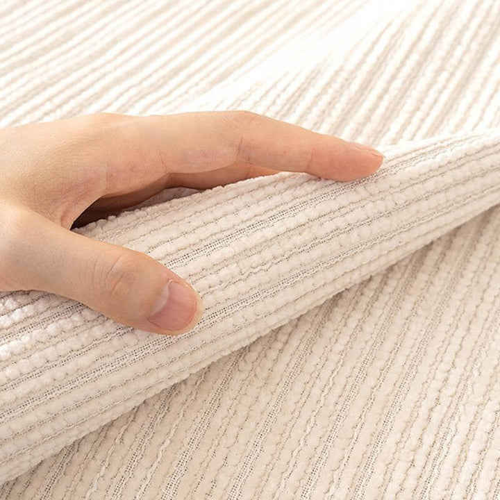 Simple Solid Color Chenille Scratch-resistant Couch Cover | Stornfield