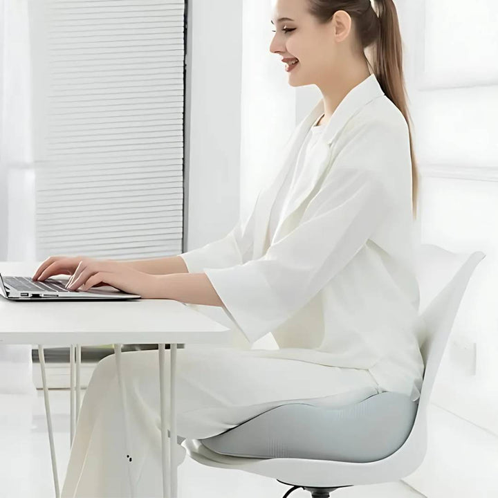 SitSmart Adjustable Memory Foam Seat Cushion for Tailbone Pressure Relief | Seat Cushion for Coccyx Pressure Pain - Posture Support in Stornfield Office Chairs