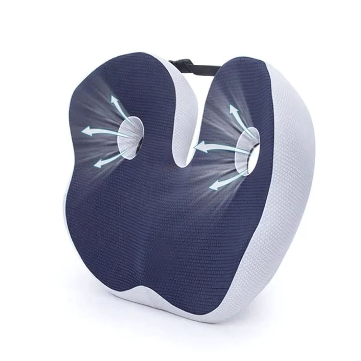 SitSmart Adjustable Memory Foam Seat Cushion for Tailbone Pressure Relief | Seat Cushion for Coccyx Pressure Pain - Posture Support in Stornfield Office Chairs