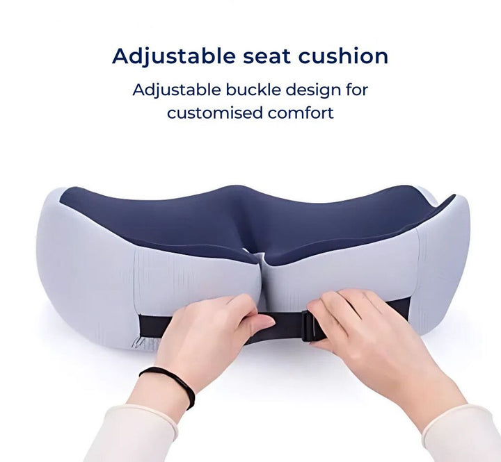SitSmart Adjustable Memory Foam Seat Cushion for Tailbone Pressure Relief | Seat Cushion for Coccyx Pressure Pain - Posture Support in Stornfield Office Chairs