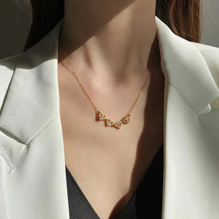Stornfield | Magnetic Leaf & Heart Necklace