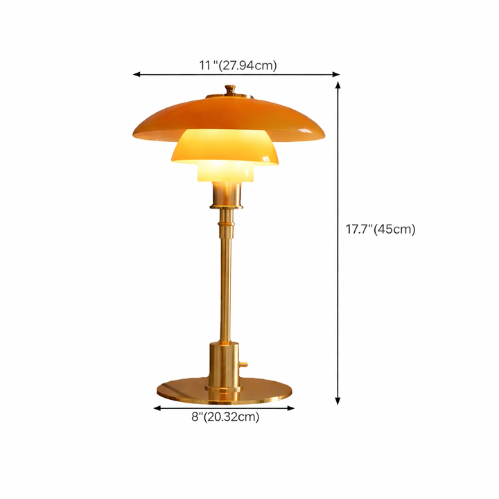Nordic Glass Table Lamp – Minimalist LED Light for Home | Stornfield