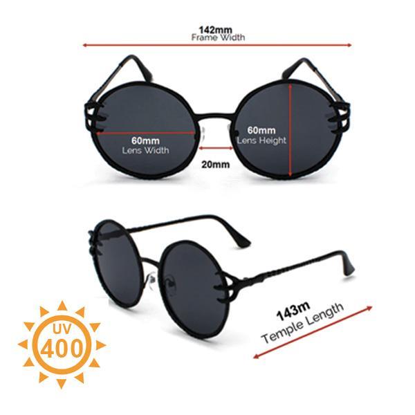 Skull Claw Round Sunglasses | Stornfield