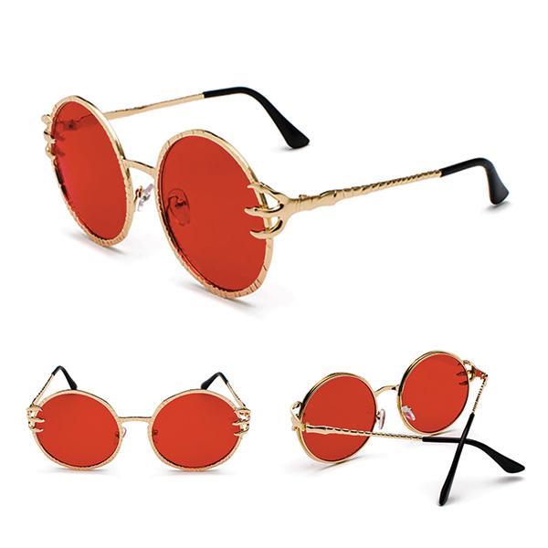 Skull Claw Round Sunglasses | Stornfield
