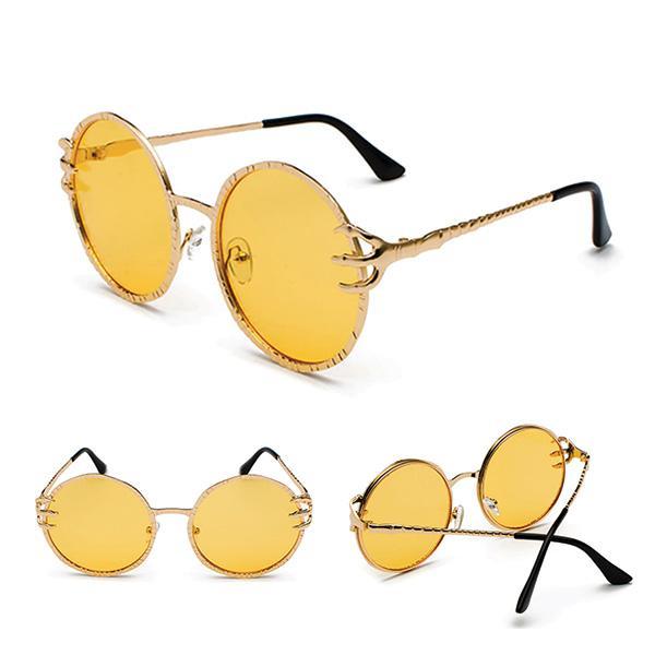 Skull Claw Round Sunglasses | Stornfield